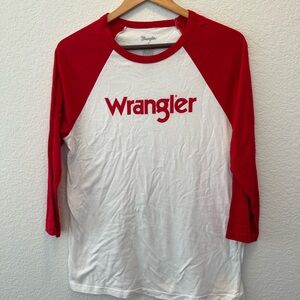 Wrangler baseball tee